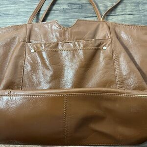 Latico NJ USA Brown Leather Tote Bag